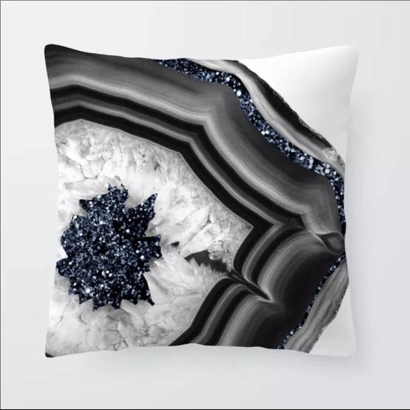 Other - Crystal Marble Print Design Pillow Case